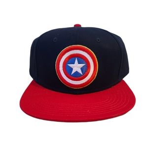 Captain America Hat Marvel Snapback Adjustable